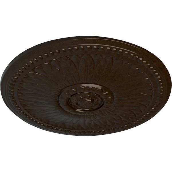 Bailey Ceiling Medallion (Fits Canopies Up To 4), Hand-Painted Bronze, 18 1/8OD X 3/4P